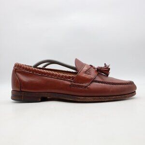 Allen Edmonds Maxfield Tassel Men's Size 12 D Brown Casual Classic Shoes USA